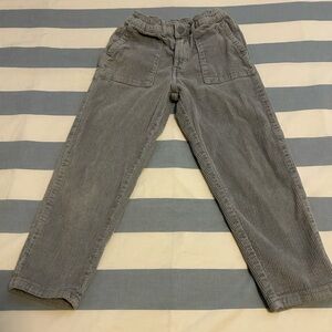 Boys Light Blue Corduroy Trousers - Zara